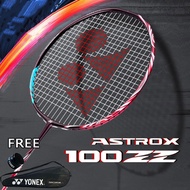 Badminton Racket ASTROX-100ZZ Full Carbon Single 4UG5/84g ± 2g/26-32lbs Made In Japan