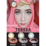 Contact Lens - Western Eyes - Teresa 16.5mm - Plano - Power - Free Lens Case