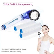 Skin CARES 1 piece high pressure eon shower head with 3 filters.