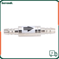 SERENDI NonReturn Check Valve, Silver Stainless Steel CO2 Check Valve, Accessories One Way Non-Retur