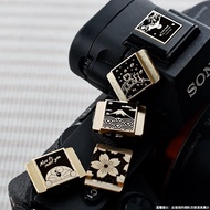 Suitable for Sony Zve10 Hot Shoe Cover A6000a7c2a7m46400 Camera Shutter Button Creative Decoration A