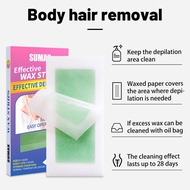 SUMAX 40 Strips Wax Strips Hair Removal Wax Strips 脱毛蜡纸