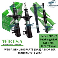 GENUINE WEISA GAS SHOCK ABSORBER (depan FRONT / belakang REAR) LEXUS CT200H CT200 1.8 (ZWA10)