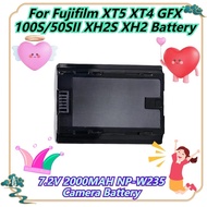 7.2V 2000MAH NP-W235 Camera Battery For Fujifilm XT5 XT4 GFX 100S/50SII XH2S XH2 Battery