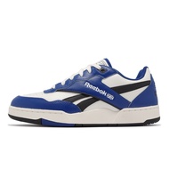 Reebok Casual Shoes BB 4000 II White Blue Black Retro Time Basketball Low-Top Men's Classic Style [ACS] 100074746