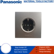 SAKLAR - STOP KONTAK - SAKLAR LAMPU - SAKLAR PANASONIC SILVER STYLE - SAKLAR LAMPU PANASONIC SILVER