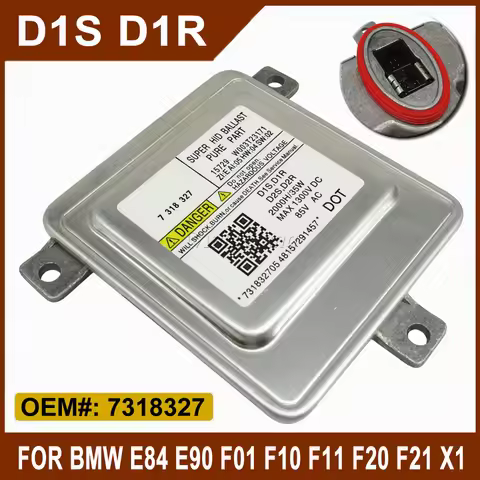 7318327 63117318327 D1S D1R New Xenon Headlight Ballast For BMW E84 E90 F01 F10 F11 F20 F21 X1 Car A