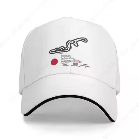Suzuka Circuit F1 Records Baseball Cap Sun Cap tea Hat For Women 2024 Men's