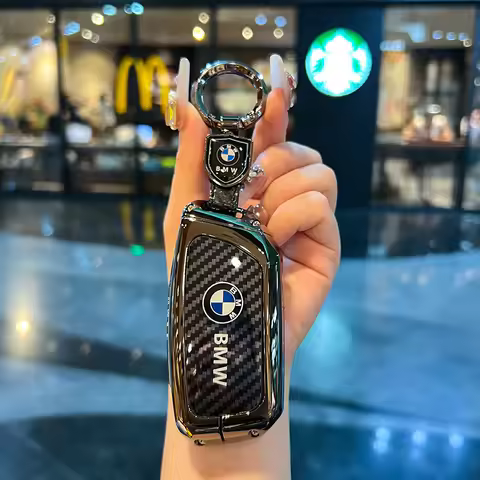 Zinc Alloy Car Key Case Cover for BMW X1 U11 X7 G07 XM G09 i7 7 Series G70 LCI iX I20 U06 G81 M3 Aut