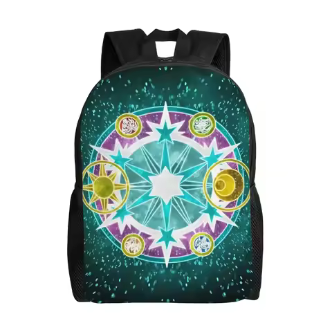 1Piece Cardcaptor Sakura Backpack Elements Backpack New Semester Begins