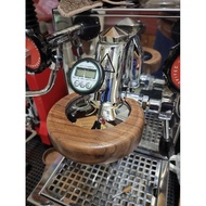 E61 group head heatshield Coffee Machine. Wooden Solidwood