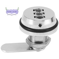 Alloy Code Combination Cam lock Keyless Post Mail Box Cabinet RV 3 Dial