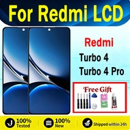 Original AMOLED Redmi Turbo 4 Turbo 4 Pro LCD Screen Replacement