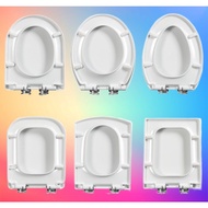 [💯SG READY STOCK] Toilet Seat Cover / Slow-Close / Quick Release / Silent / Thicker / Durable / Anti-Slam
