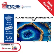 TCL C755 QD-Mini LED 4K TV (98")
