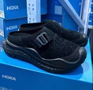 HOKA ONE ONE Ora Primo EXT 麂皮舒緩一腳蹬 包頭拖鞋 灰米色1168973-GKSL 黑色1168973-BBLC