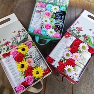 Flower Box Gift Box QUA31 Meaningful Gift for March 8, Birthday, Valentine's Day