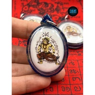 阿赞芭玉 第一期哈努曼Locket 后面入料有 招财狮子Singha和 符管 Archan Prayoot's first issue [Porcelain Hanuman Majestic Fort