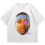 VINTAGE ALLEN IVERSON Y2K STYLE T-SHIRT | T-SHIRT BASKETBALL SHIRT | COMBED PREMIUM 24s