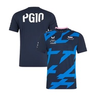 【2025 hot new model】Alpine F1 team Pierre Gasly car T-shirt | Men's sportswear | F1 competition fans