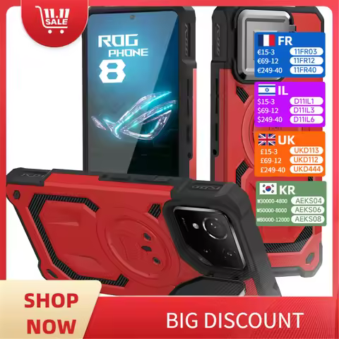 HARUINO for ROG Phone 9/8/7/6/5 Case for ROG Phone 6 7 8 Pro Military - grade Heavy - duty Protectiv