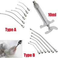 10ml Baby Bird Feeder Perspex Material Parrot Feeding Syringe with 6pcs Feeding Tube for Baby Birds 