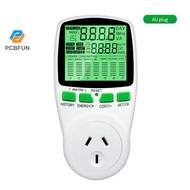 Pcbfun Electricity Usage Monitor Plug-in Kilowatt Electricity Usage Monitor Electrical Power Consump