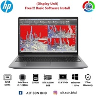 HP ZBook Power G9 15.6"FHD Laptop Intel® Core™ i7-12800H 32GB 256GB SSD RTX A2000 8GB W11 (Display U