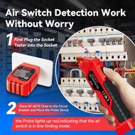 NOYAFA NF-827 AC Circuit Breaker Finder, New Upgraded Quickly Identify 90-120V NCV Circuit Breaker F