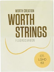 Worth Strings CT-LGHD Ukulele Strings Clear Tenor Low-GHD 63" Fluorocarbon