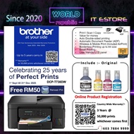DCP-T730DW Wireless Ink Tank Printer Print Scan Copy Wifi BTD100BK BTD100C BTD100M BTD100Y Auto 2 Si