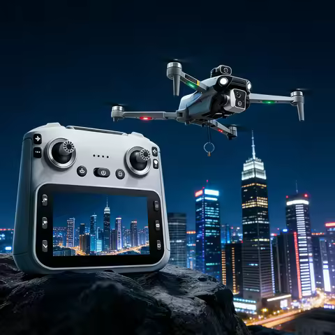 New K19 MAX GPS FPV Drone - Professional 8K Camera with Obstacle Avoidance & Large Screen Remote Con