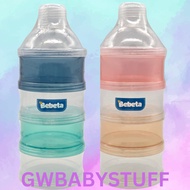 Bebeta Milk Container 4 Layer Blue Pink