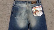 西方不敗全新日本製復刻1952年版Lee 101Z 直筒牛仔褲 單邊白布邊 後口袋防磨內襯 鎖鏈車 13.75OZ