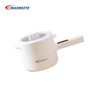 MAIMEITE หม้อไฟฟ้ามินิ 2 ลิตร กระทะ ไฟฟ้า ห้มออเนกประสงค์ หม้อต้มไฟฟ้า หม้อไฟฟ้ามินิ หม้อต้มมาม่าไฟฟ้า หม้อต้มก๋วยเตี๋ยว รุ่นสัมผัส