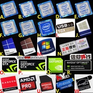 [Sticker 2026] Original core 7th Generation 7th Generation core i3 i5 i7 win10 Laptop CPU Label Stic