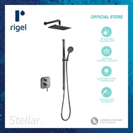 RIGEL Gunmetal Concealed Rain shower system Stellar 2.0