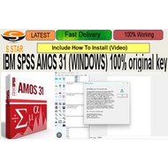 IBM SPSS AMOS 31 (WINDOWS) 100% original key