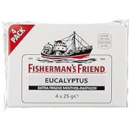 Fisherman's Friend Eucalyptus with Sugar Cough Drops 25 g Pack of 1