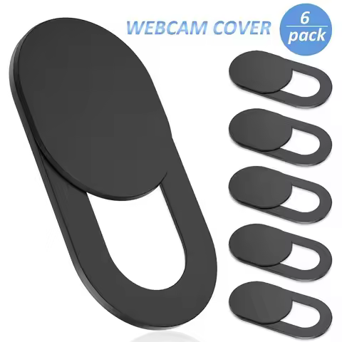 Webcam Cover Privacy Protective Cover for iPad iPhone Samsung Universal WebCam Cover Shutter Magnet 