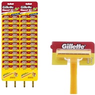 1pcs Gillette Nacet 2 Disposable Shaver
