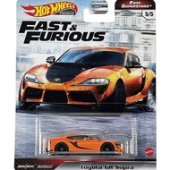 Hotwheels Toyota GR Supra Fast Superstars Premium Card