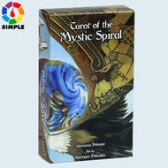 Mystic Spiral Tarot Deck About 10X6cm Cards Game