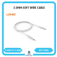LDNIO LS-Y02 3.5MM 1 Meter AUX Audio Soft Wire Cable