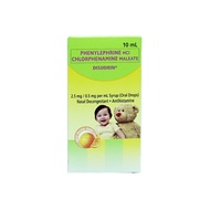 Disudrin Phenylephrine Chlorphenamine Maleate 10ml Oral Drops