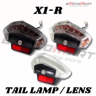 YAMAHA X1-R TAIL LAMP [ TINTED / CLEAR ] TAIL LAMP LENS YAMAHA X1-R BELAKANG LAMPU [ CLEAR / TINTED 