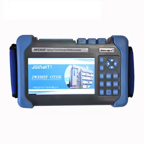 Handheld OTDR JW3302F S1-SM-OTDR-1310-1550nm-32/30dB,Integrated VFL, Touch Screen Optical Time Domai