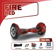 HOVERBOARD POWERBOARD 10 Inch LED Light Self Balancing Balance Wheel Scooter 【BLUETOOTH SPEAKER】1 YE