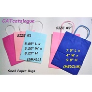Small Paper Bag (1 piece)