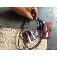 KMS2XM stereo headset jack converter cable To XLR adapterDescription 3.5mm stereo mini cable To XLR 